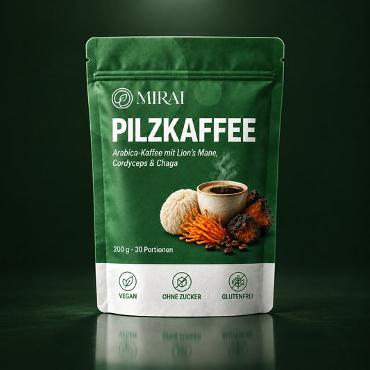 Mirai Pilzkaffee Beutel 200 g mit 30 Portionen
