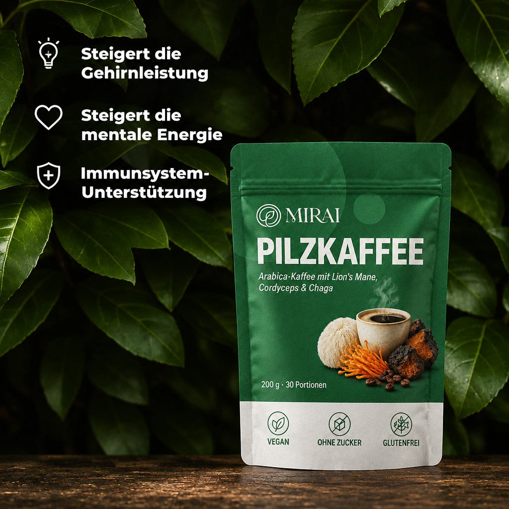 Steigert die Gehirnleistung, steigert die mentale Energie, Immunsystem-Unterstützung