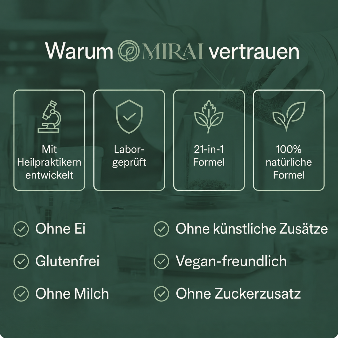 Warum Mirai vertrauen
